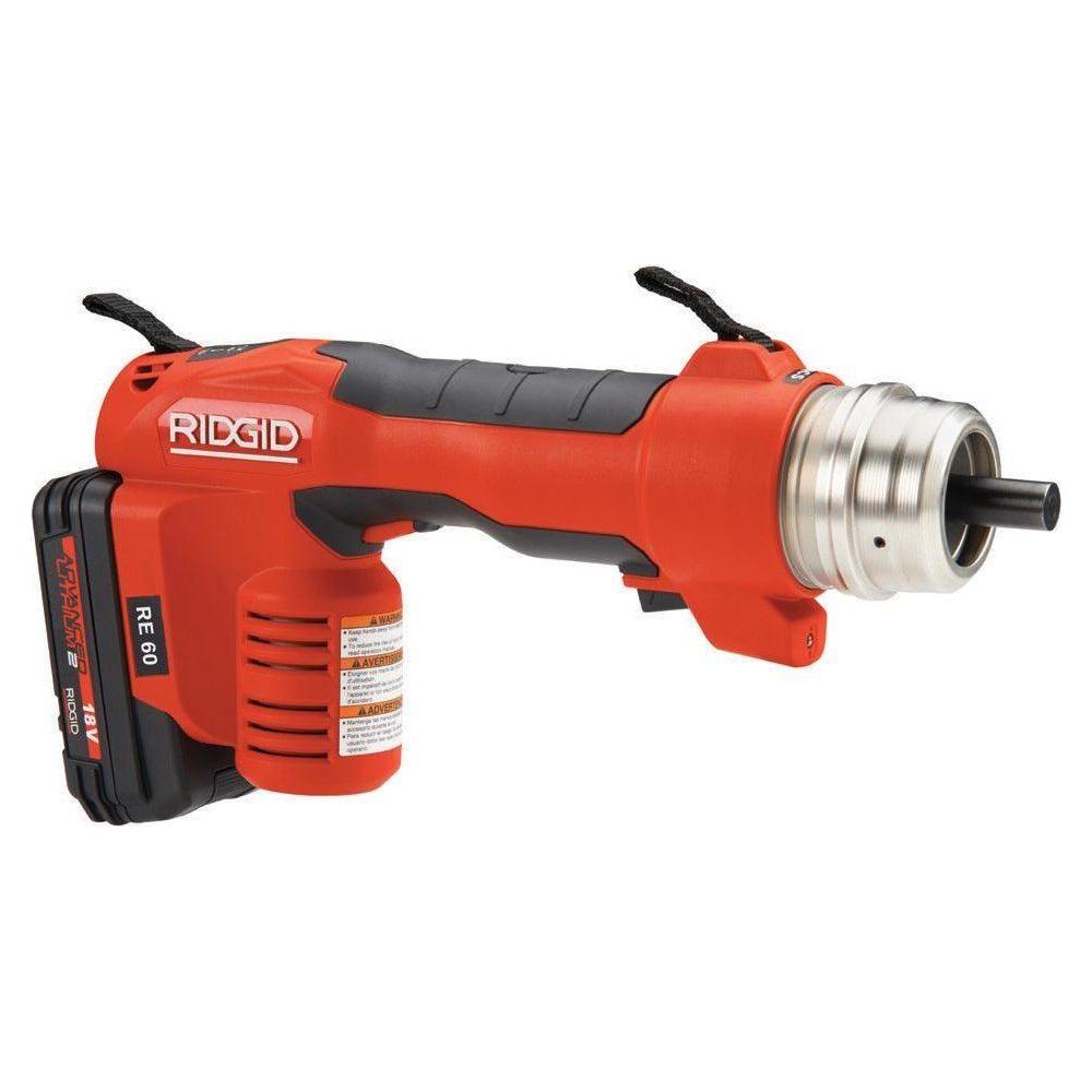 Ridgid RE 60 18V Cordless Hydraulic 3-in-1 Electrical Tool (Punch, Crimp, Cut) | Ridgid by KHM Megatools Corp.