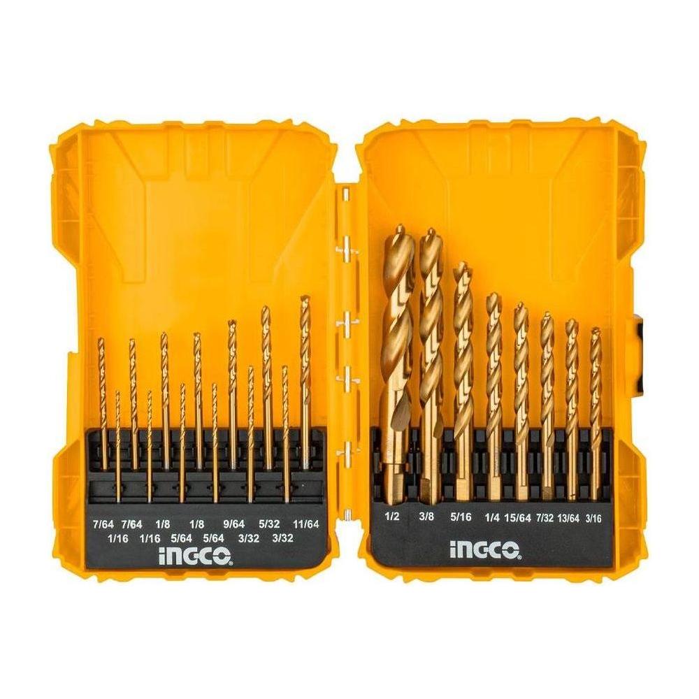 Ingco AKDL52101 Titanium Drill Bits 21Pcs Set CP - KHM Megatools Corp.