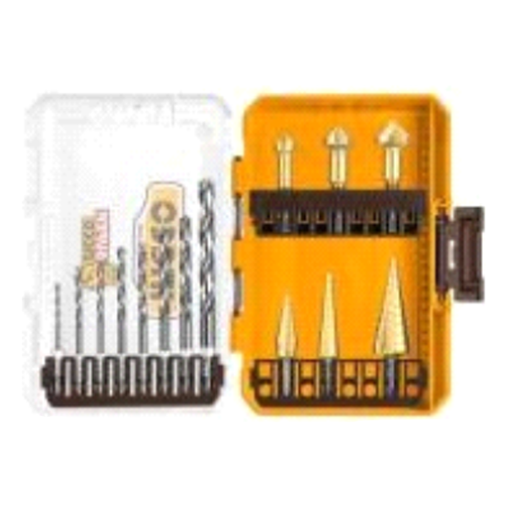 Ingco AKDL61401 HSS Drill Bit and Step Drill Bit Set 14PCS