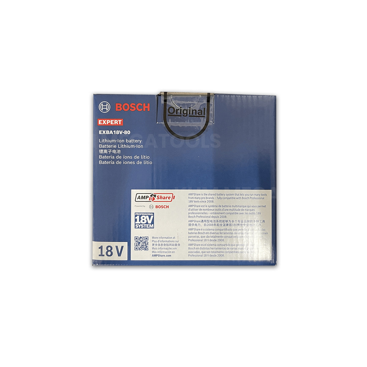 Bosch EXPERT EXBA 18V-80 Battery 8Ah