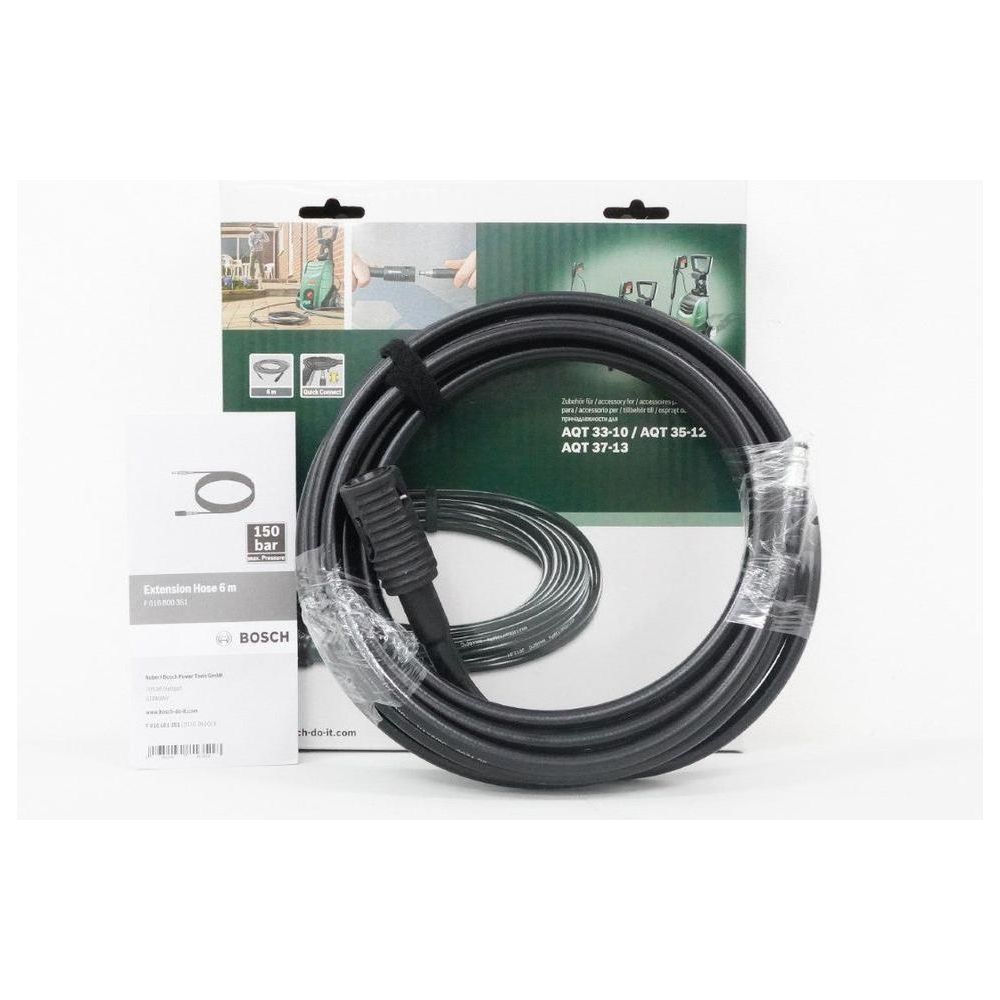 Bosch 6m Extension Pressure Hose for AQT Pressure Washers | Bosch by KHM Megatools Corp.