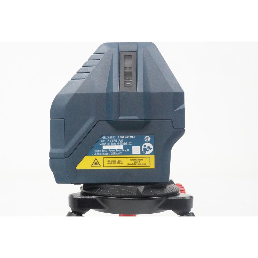 Bosch GLL 3-15 X Line Laser level [3x Lines] with Plumb Points (15 meters) | Bosch by KHM Megatools Corp.
