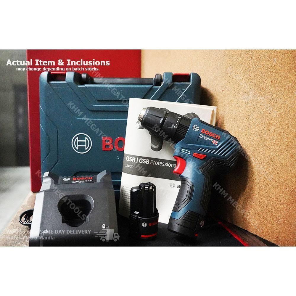 Bosch GSB 12V-30 Cordless Brushless Impact Drill - Driver 10mm (3/8