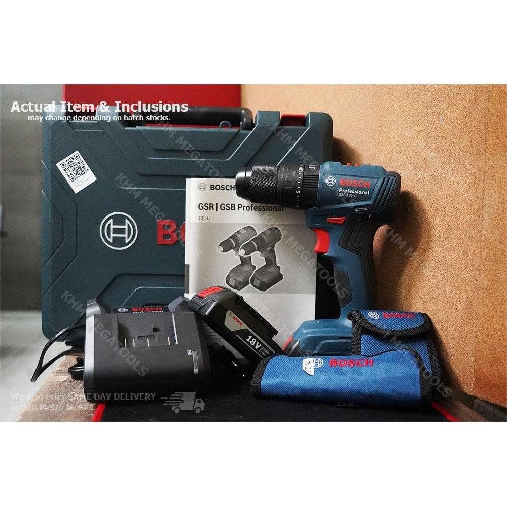 Bosch GSB 185 Cordless Brushless Impact Hammer Drill / Driver 3/8