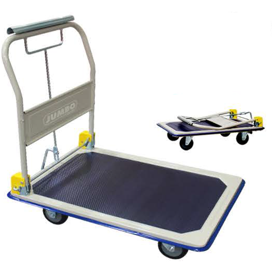 Jumbo HB-210JCK Steel Platform Trolley with Hand Brake