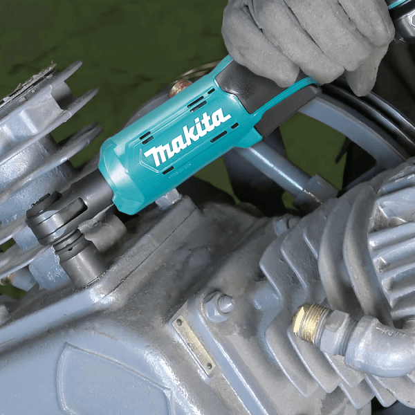 Makita WR100DWYE 12V Cordless Ratchet Wrench (CXT-Series) - Goldpeak Tools PH Makita