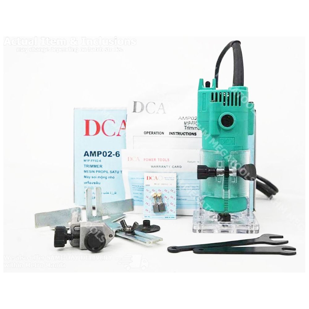 DCA AMP02-6 Palm Router / Trimmer 1/4