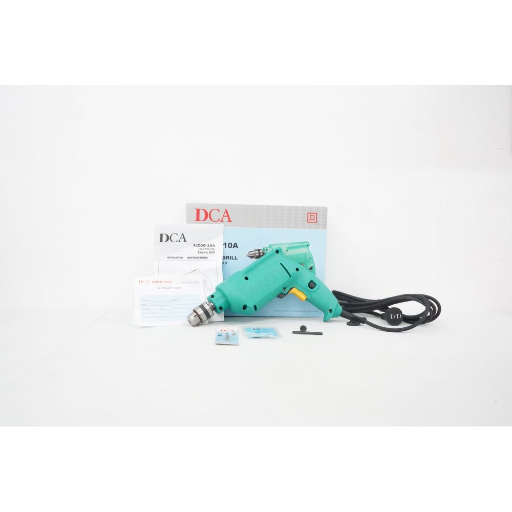 DCA AJZ05-10A Electric Hand Drill 10mm 500W | DCA by KHM Megatools Corp.