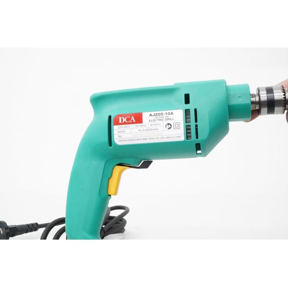 DCA AJZ05-10A Electric Hand Drill 10mm 500W | DCA by KHM Megatools Corp.