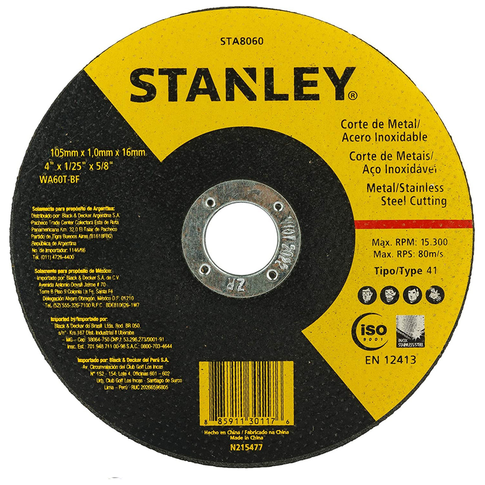 Stanley STA8060B50 Cutting Disc T41 4