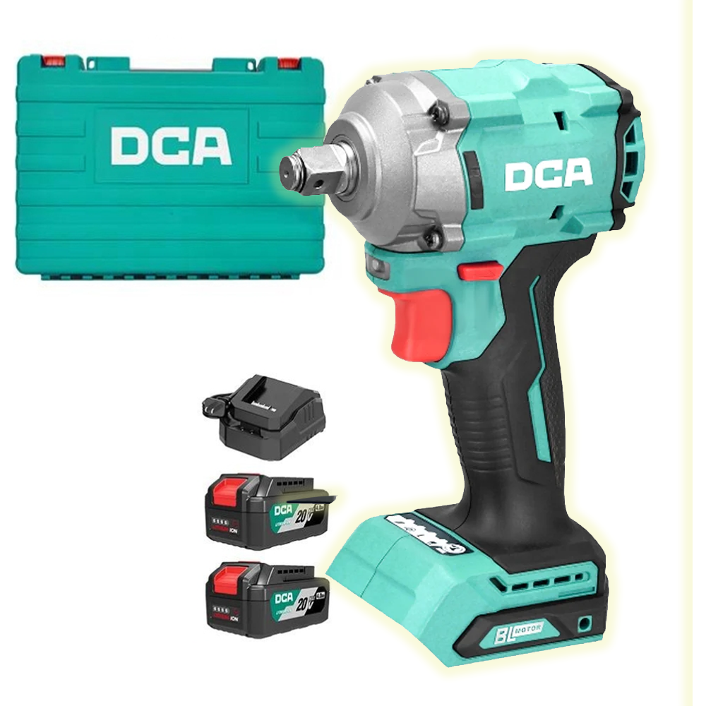 DCA ADPB35-EM 20V Cordless Brushless Impact Wrench 1/2