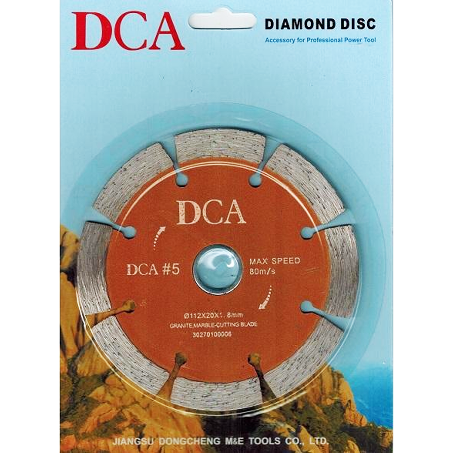 DCA #5 Diamond Marble Cutting Disc 4