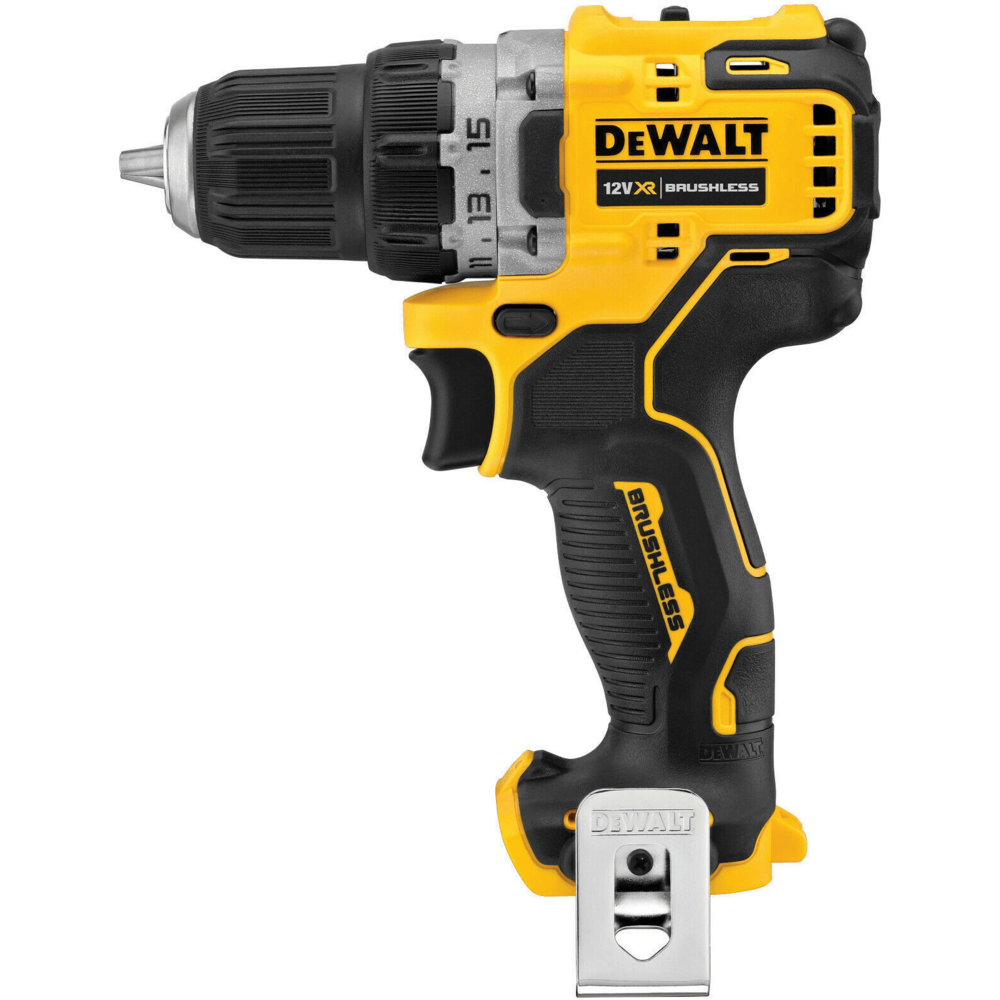 Dewalt DCD701N 12V Sub Compact Brushless Cordless Drill / Driver (Bare Tool) - KHM Megatools Corp.