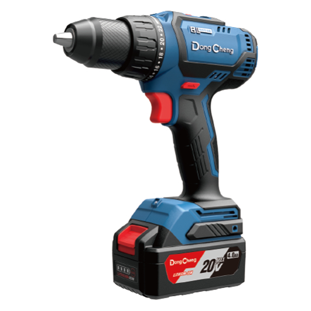 Dong Cheng DCJZ2050DM Cordless BL Driver Hammer Drill 20V 2.0AH