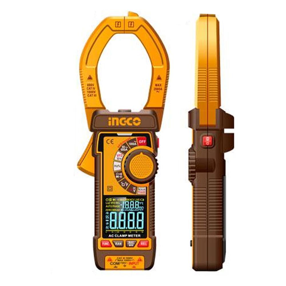 Ingco DCM610001 AC Digital Clamp Meter