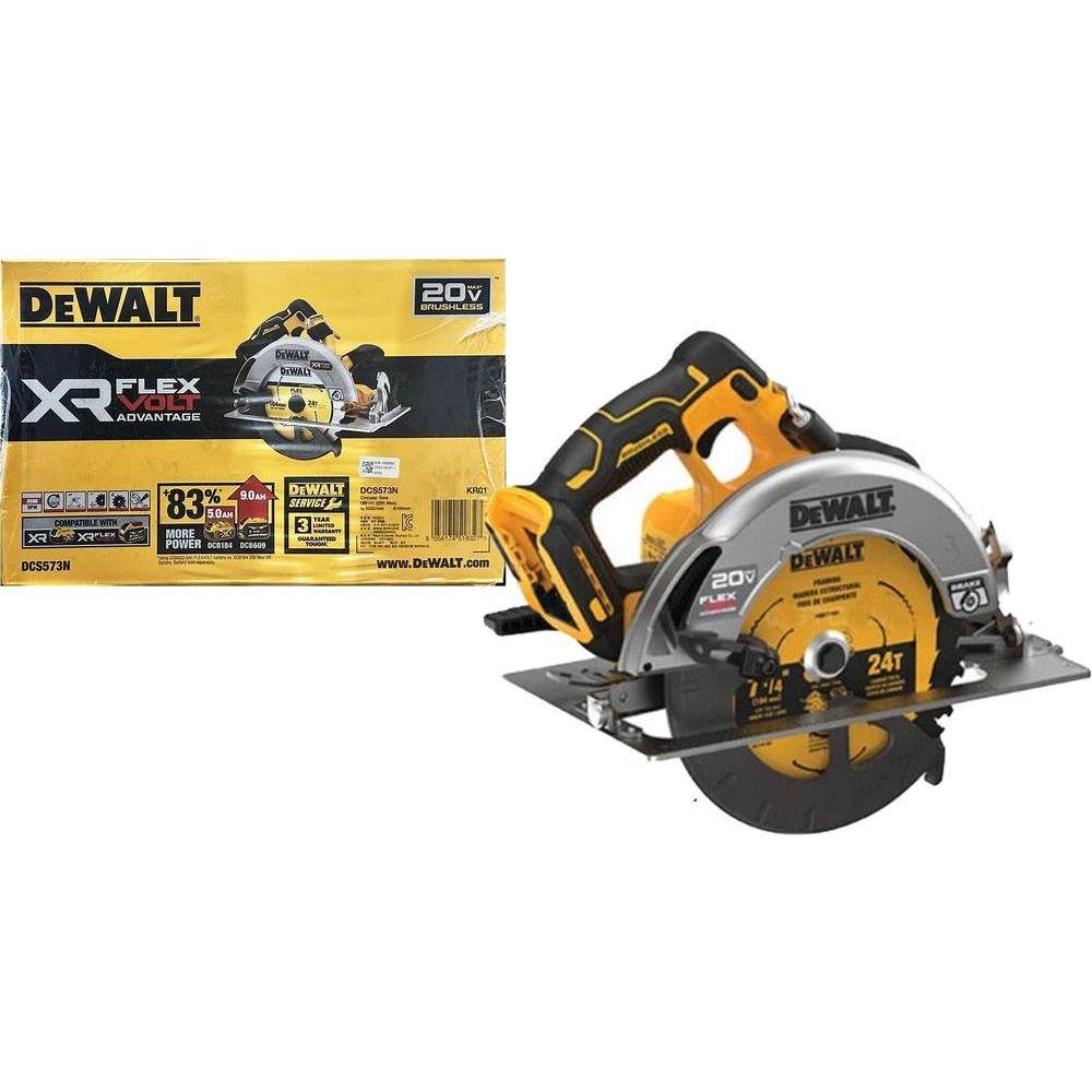 Dewalt DCS573N 20V Cordless Circular Saw 7-1/4