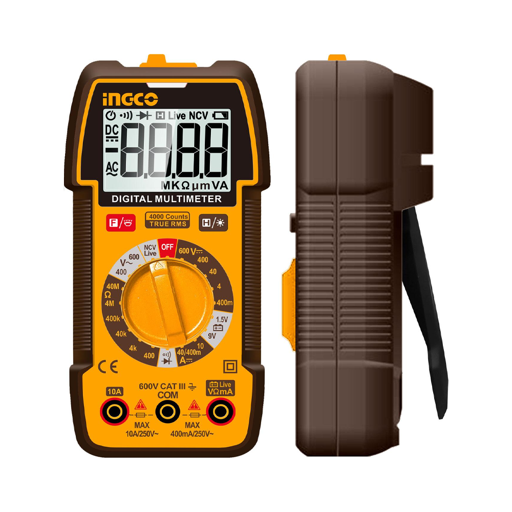 Ingco DM36002 Digital Multimeter Tester 600V