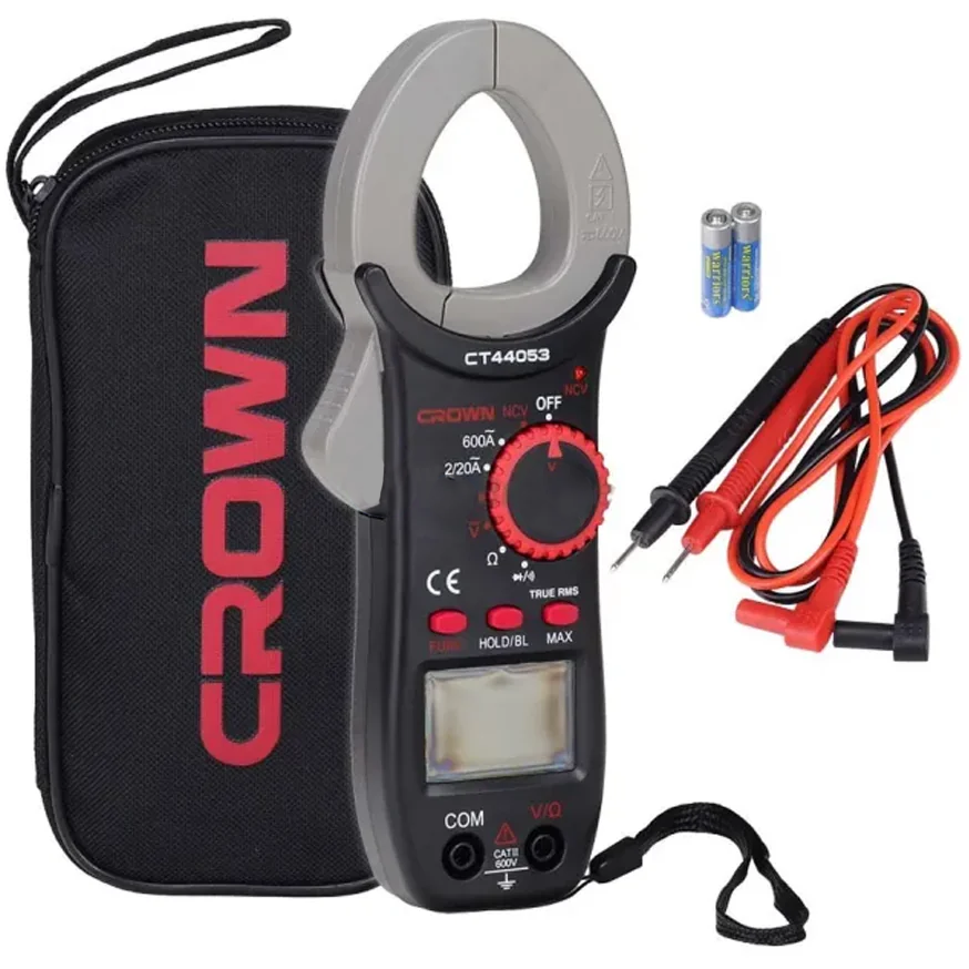 Crown CT44053 AC/DC Digital Clamp Meter 600A | Crown by KHM Megatools Corp.