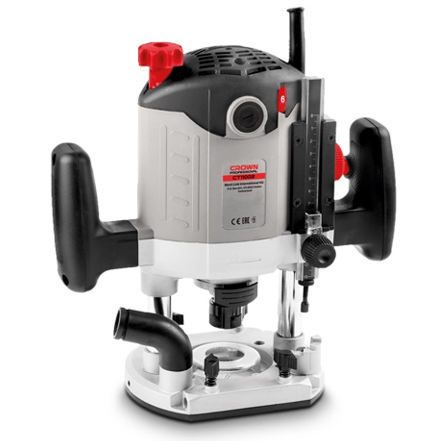 Crown CT11002 Plunge Router 1400W | Crown by KHM Megatools Corp.