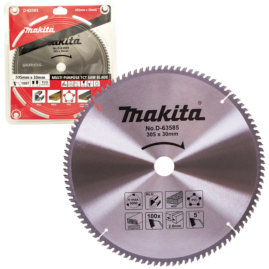 Makita D-63585 TCT Multi Purpose Circular Saw Blade 12