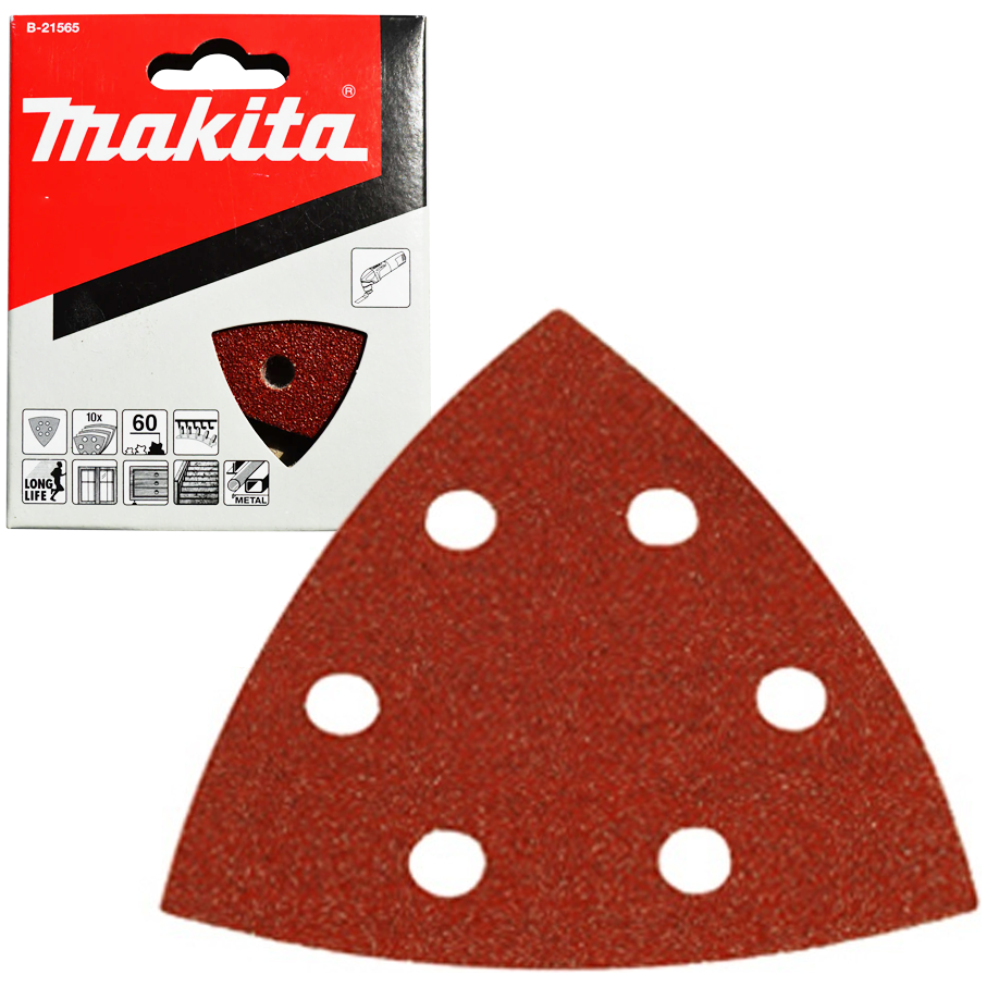 Makita Multi Tool Abrasive Wood Sanding Delta Paper 94mm 10Pcs | Makita by KHM Megatools Corp.