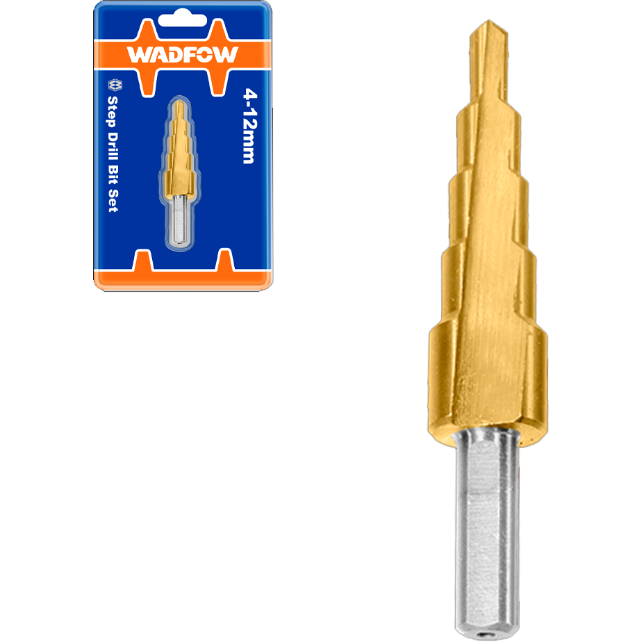 Wadfow WJD1401 Step Drill Bit 4-12mm | Wadfow by KHM Megatools Corp.