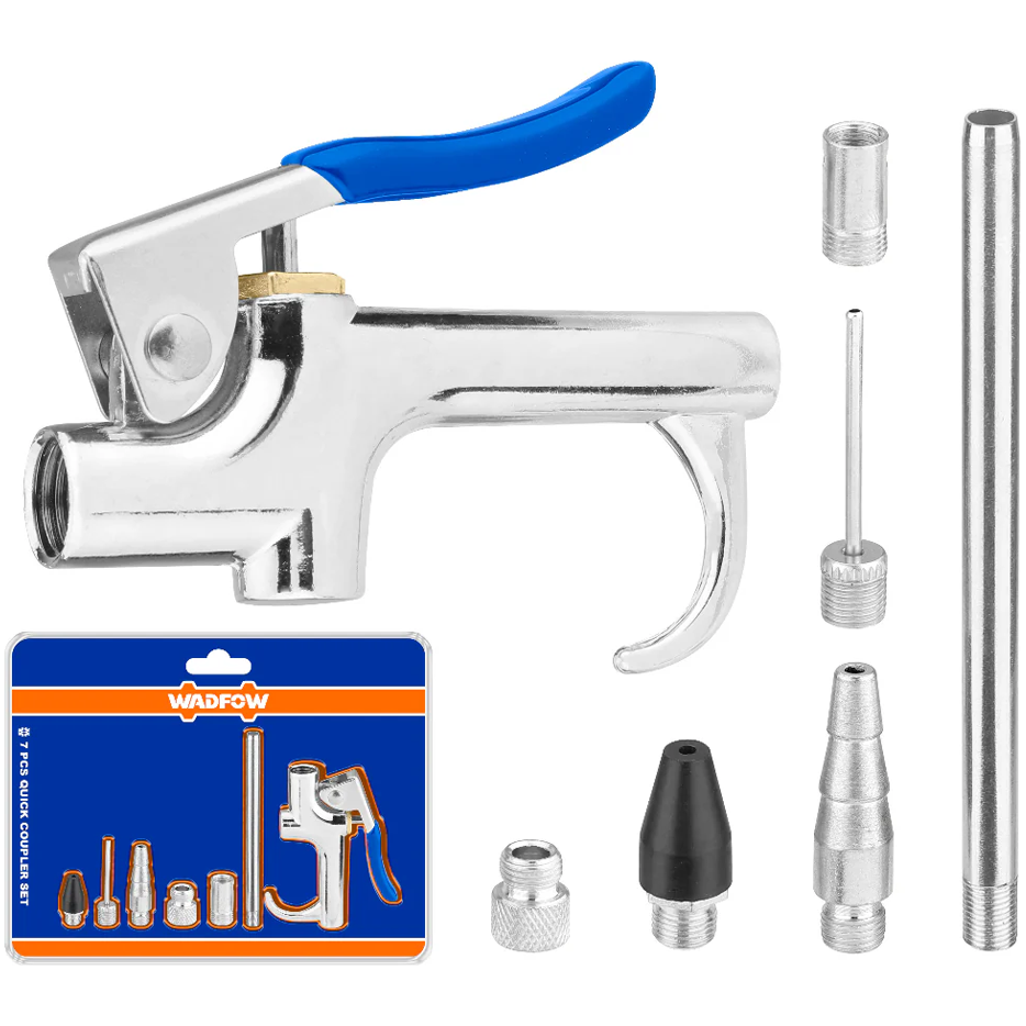 Wadfow WQP9410 Air Blow Gun Set 7Pcs | Wadfow by KHM Megatools Corp.