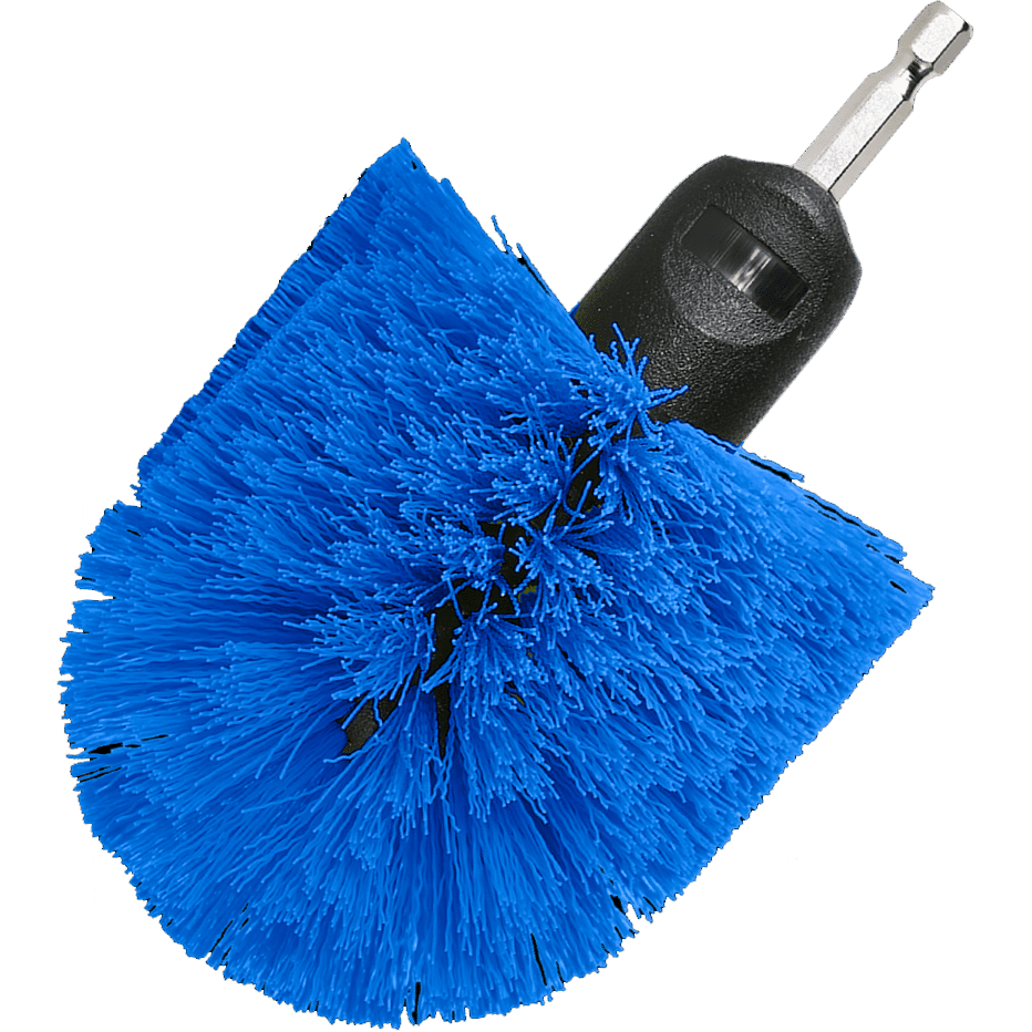 Wadfow WNY2420 Medium Bristle Brush 360° with 1/4