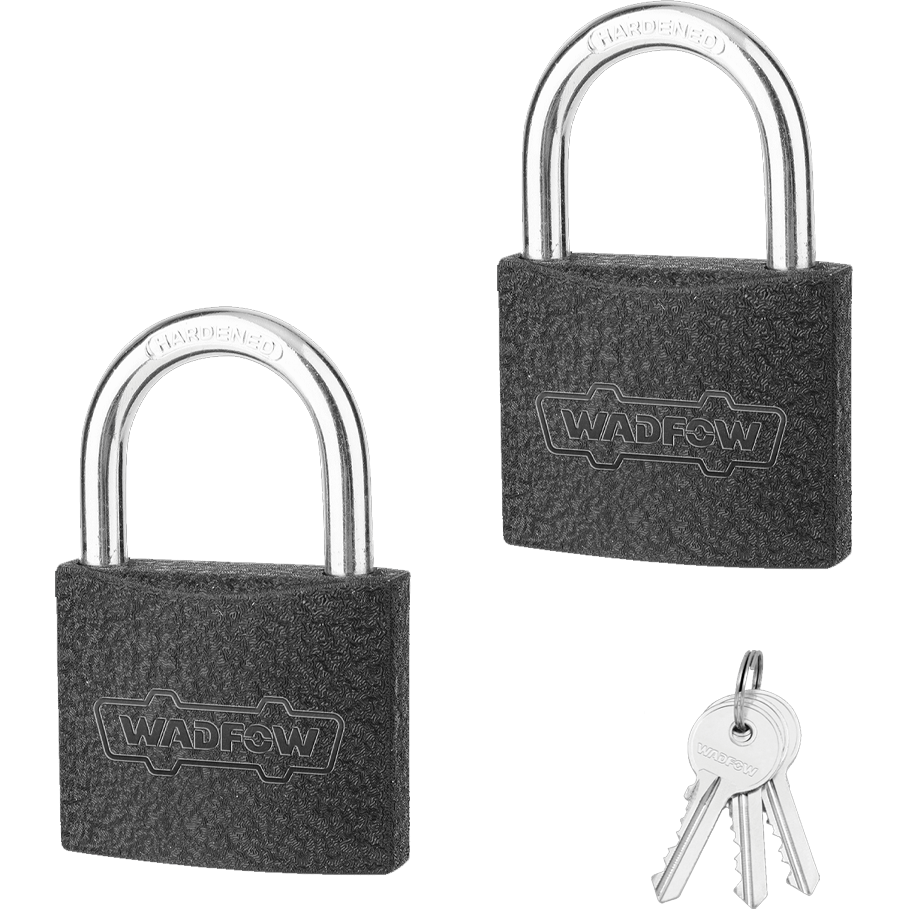 Wadfow WPD5442 Iron Padlock Set 38MM 2Pcs-Key-Alike | Wadfow by KHM Megatools Corp.