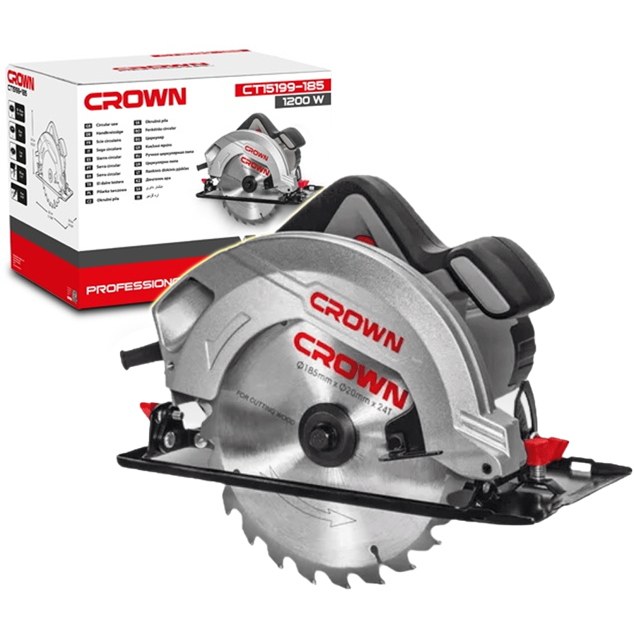 Crown CT15199-185 Circular Saw 1200W 7