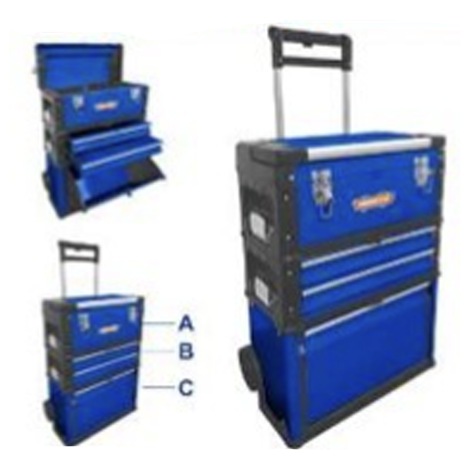 Wadfow WTB6A72 Tools Box Trolley Style | Wadfow by KHM Megatools Corp.