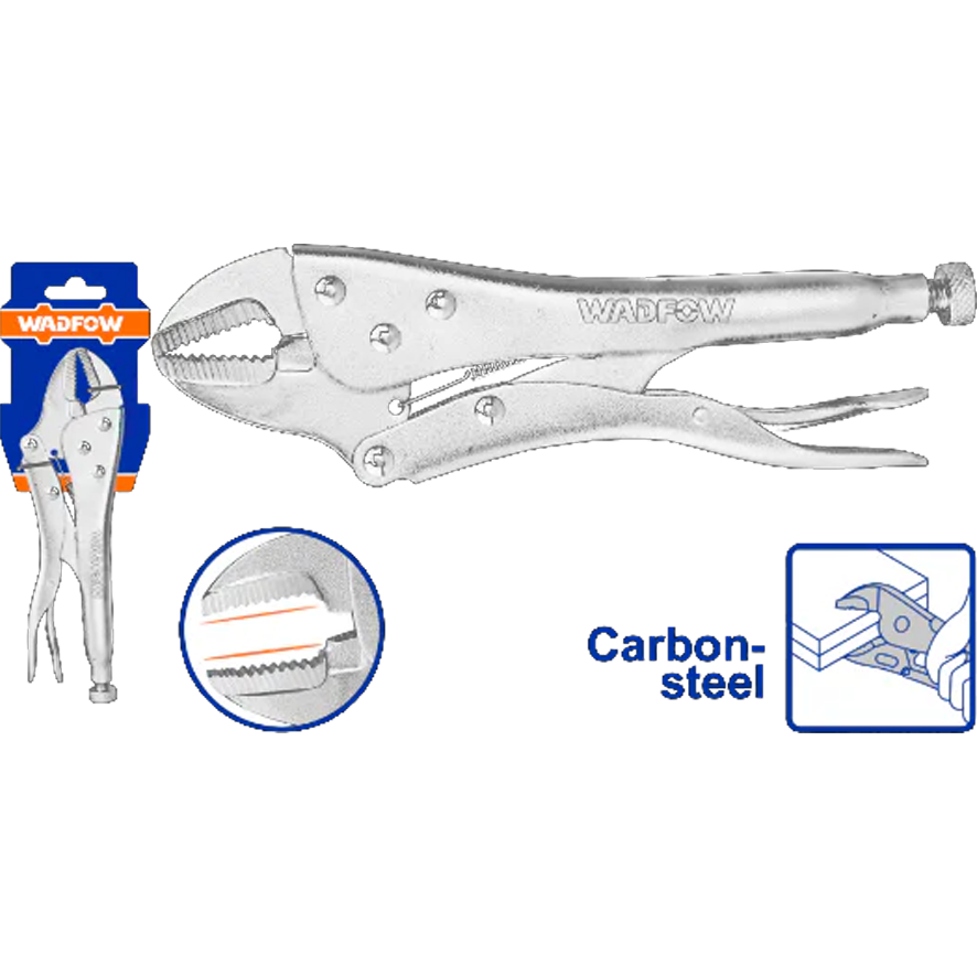 Wadfow WLP2C10 Straight Jaw Plier 10