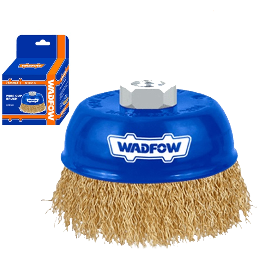 Wadfow WCE1421 Wire Cup Brush Set | Wadfow by KHM Megatools Corp.