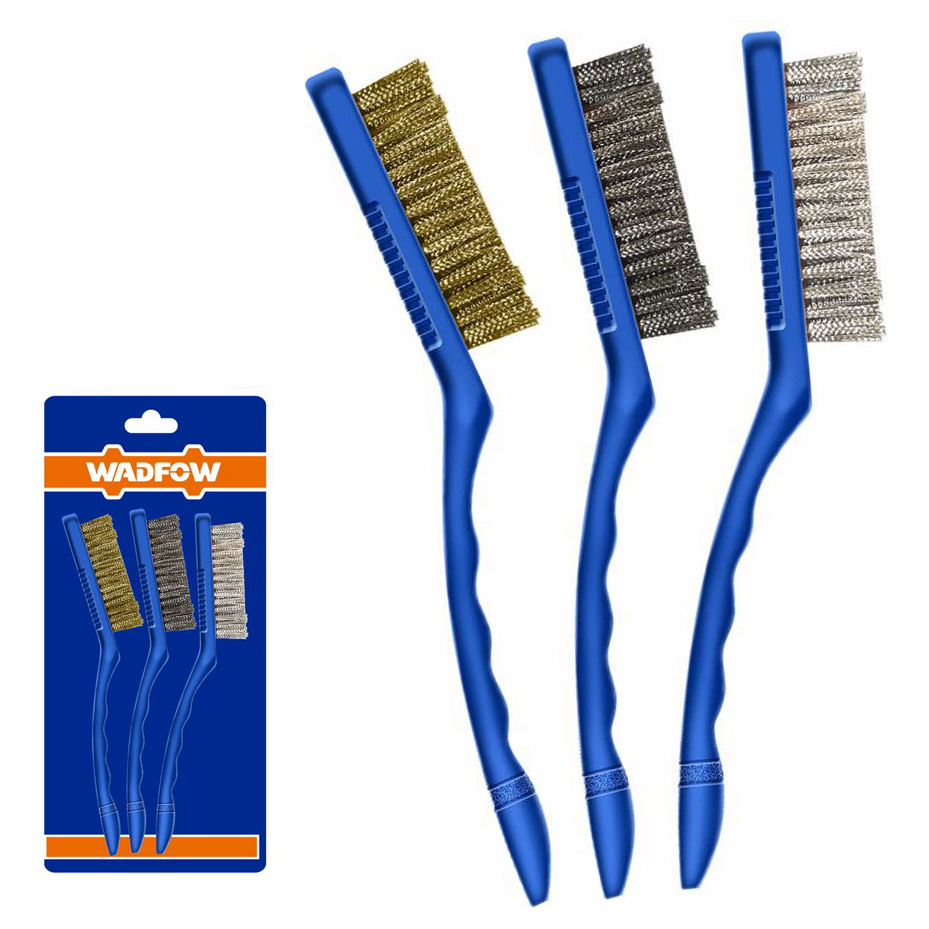 Wadfow WBH3609 Abrasive Brush Set 3Pcs 9