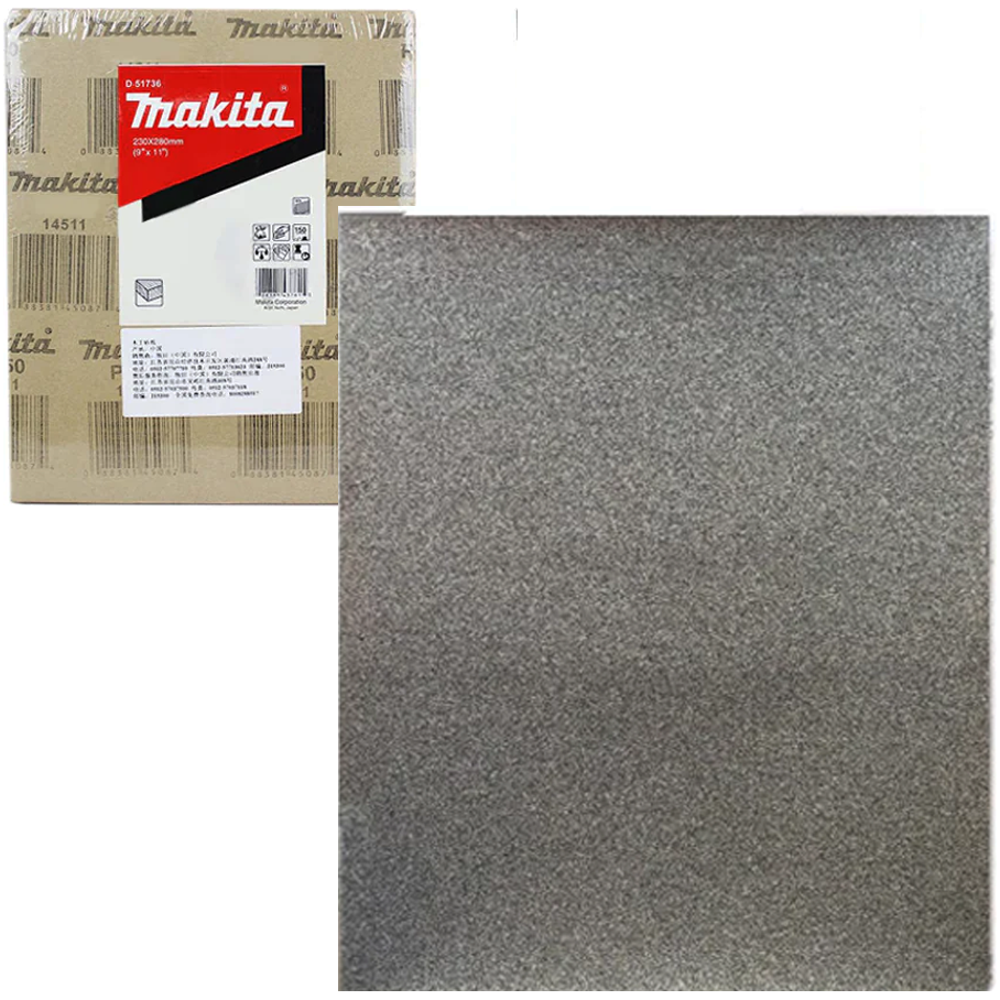 Makita Finishing Sandpaper 50Pcs (9