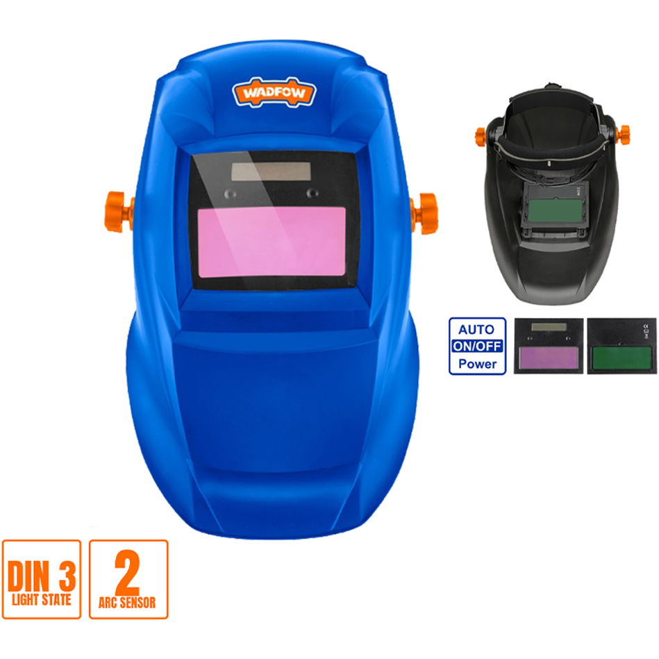 Wadfow WWH2501 Auto-Darkening Welding Helmet | Wadfow by KHM Megatools Corp.