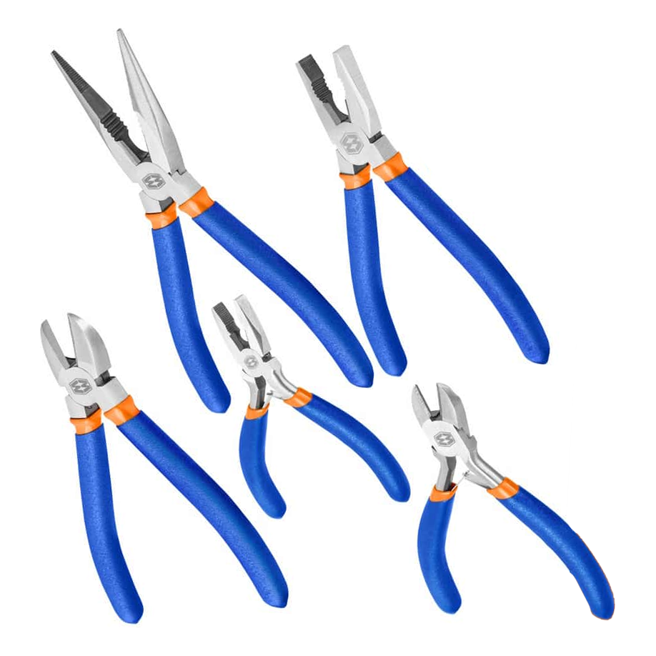 Wadfow WPS0605 Pliers Set 5Pcs | Wadfow by KHM Megatools Corp.