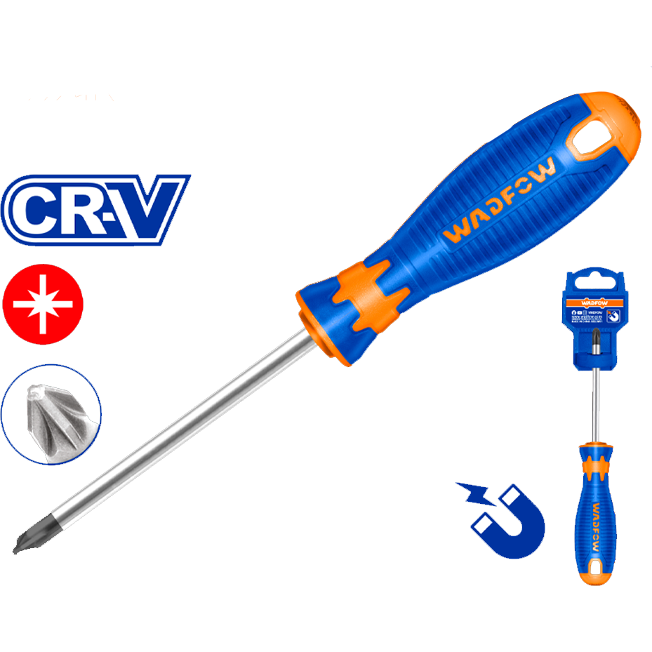 Wadfow WSDZ226 Pozidriv Screwdriver PZ2 | Wadfow by KHM Megatools Corp.