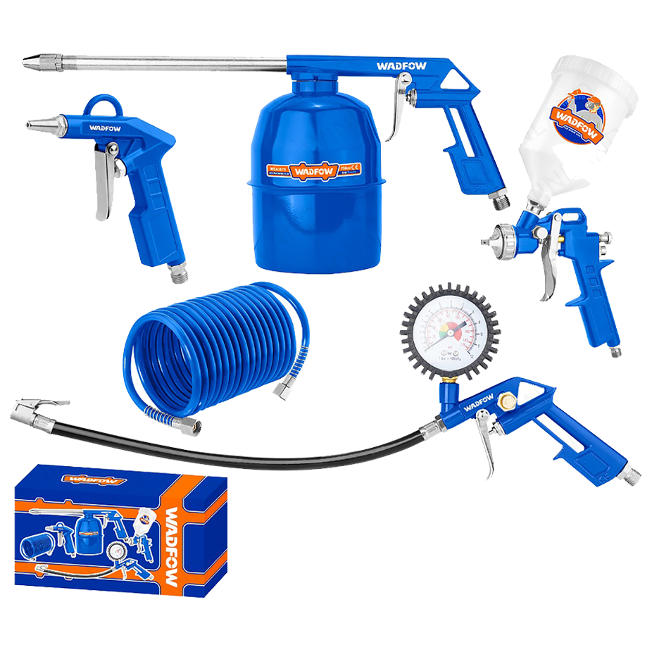 Wadfow WAX1505 Pneumatic Tool Set 5Pcs | Wadfow by KHM Megatools Corp.