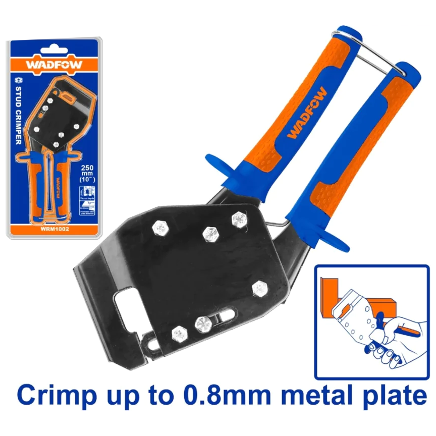 Wadfow WRM1002 Stud Crimper | Wadfow by KHM Megatools Corp.