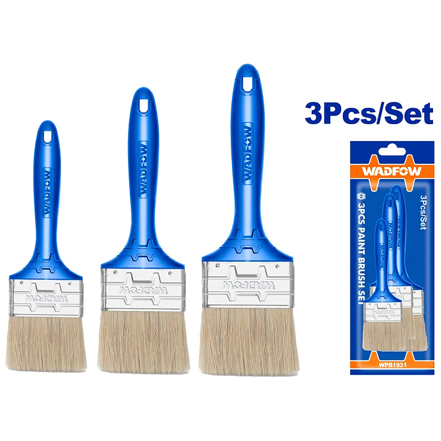 Wadfow WPB1931 Paint Brush Set 3Pcs | Wadfow by KHM Megatools Corp.