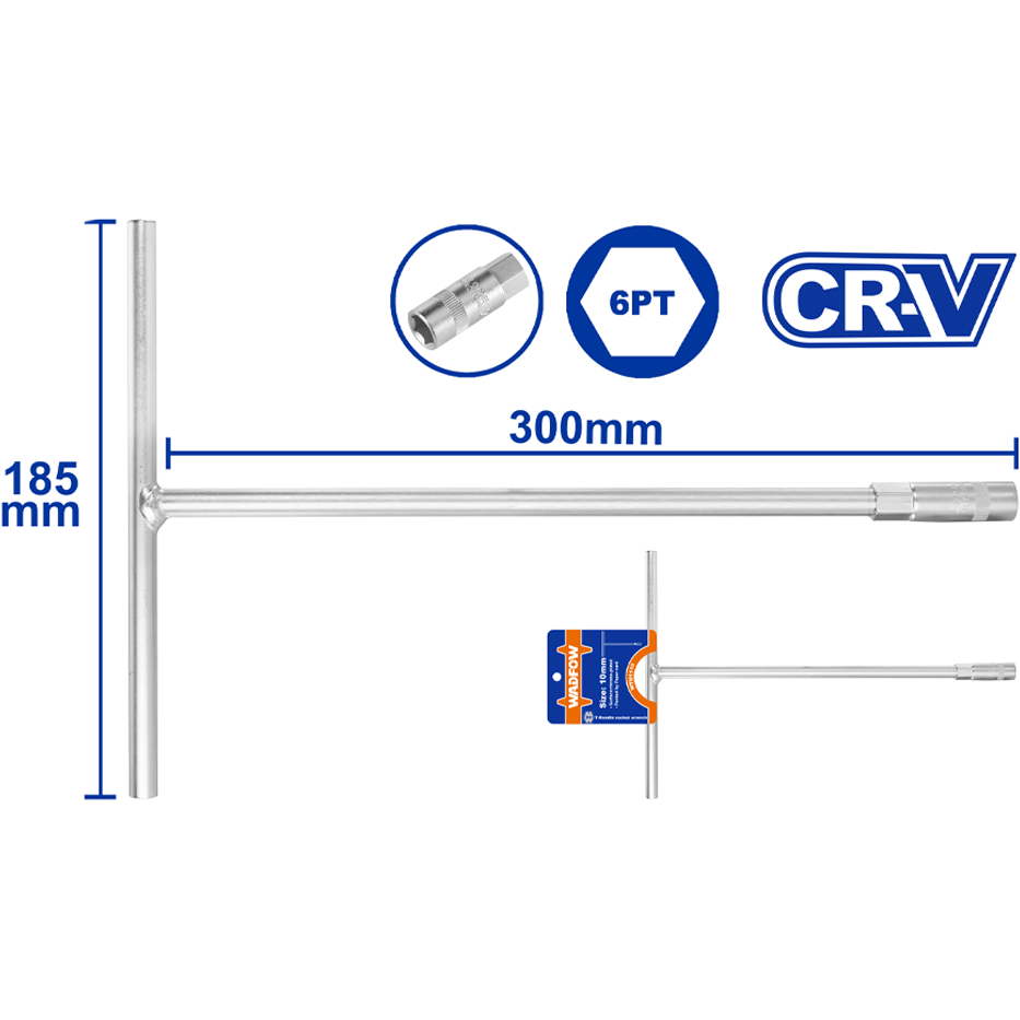 Wadfow T-Handle Socket Wrench | Wadfow by KHM Megatools Corp.