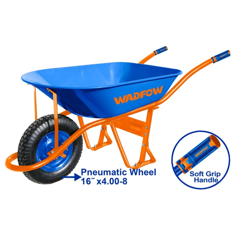 Wadfow WWB7F01 Wheel Barrow 130KG (Pneumatic Wheel) | Wadfow by KHM Megatools Corp.