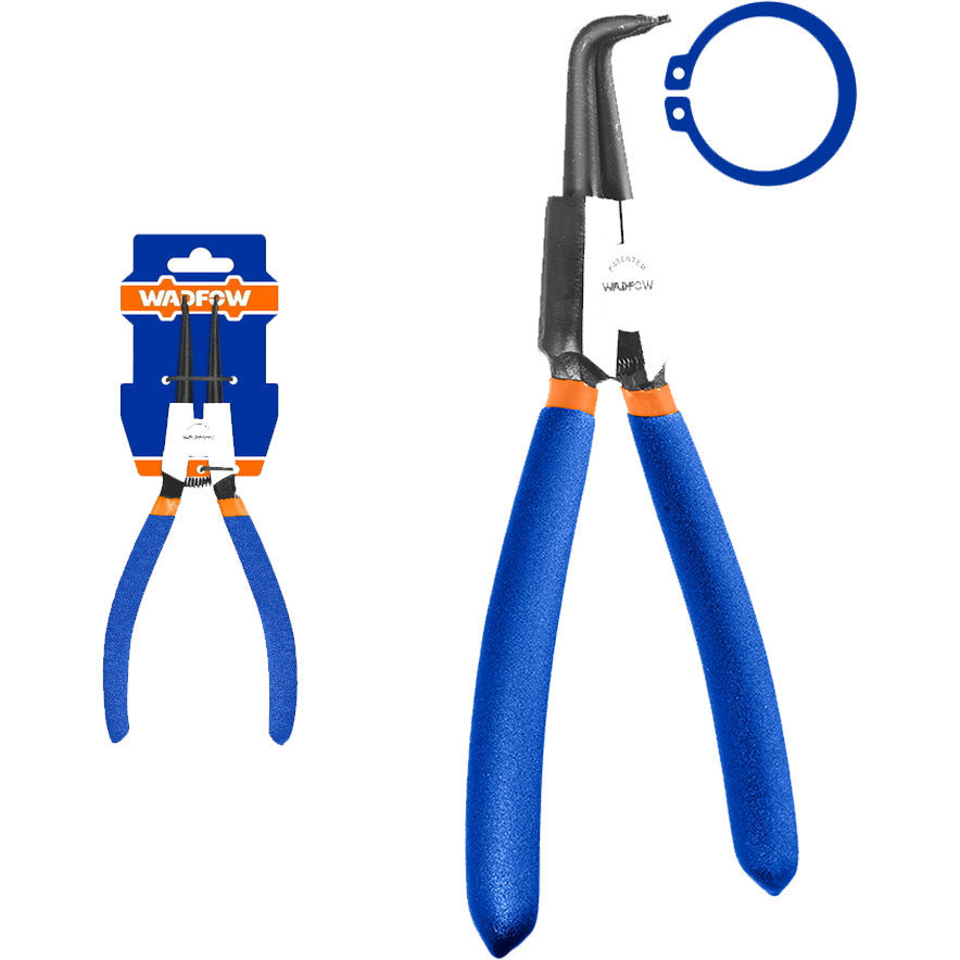 Wadfow WPL9C72 Circlip Bent Pliers External | Wadfow by KHM Megatools Corp.