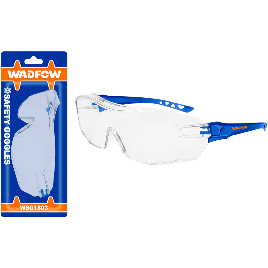 Wadfow WSG1803 Safety Googles (Full View) | Wadfow by KHM Megatools Corp.