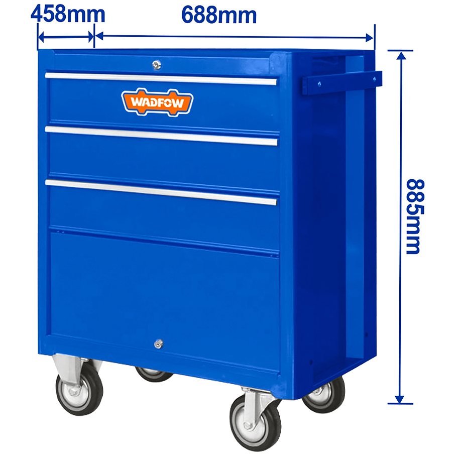 Wadfow WCS2A03 Roller Cabinet 3-Drawer | Wadfow by KHM Megatools Corp.