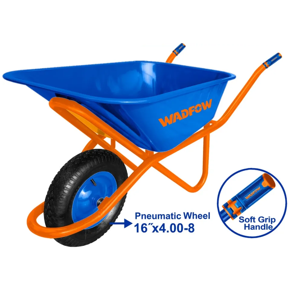 Wadfow WWB8F01 Wheel Barrow 150KG (Pneumatic Wheel) | Wadfow by KHM Megatools Corp.