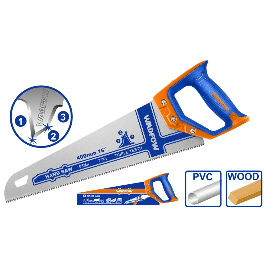 Wadfow Handsaw (Triple Teeth) | Wadfow by KHM Megatools Corp.