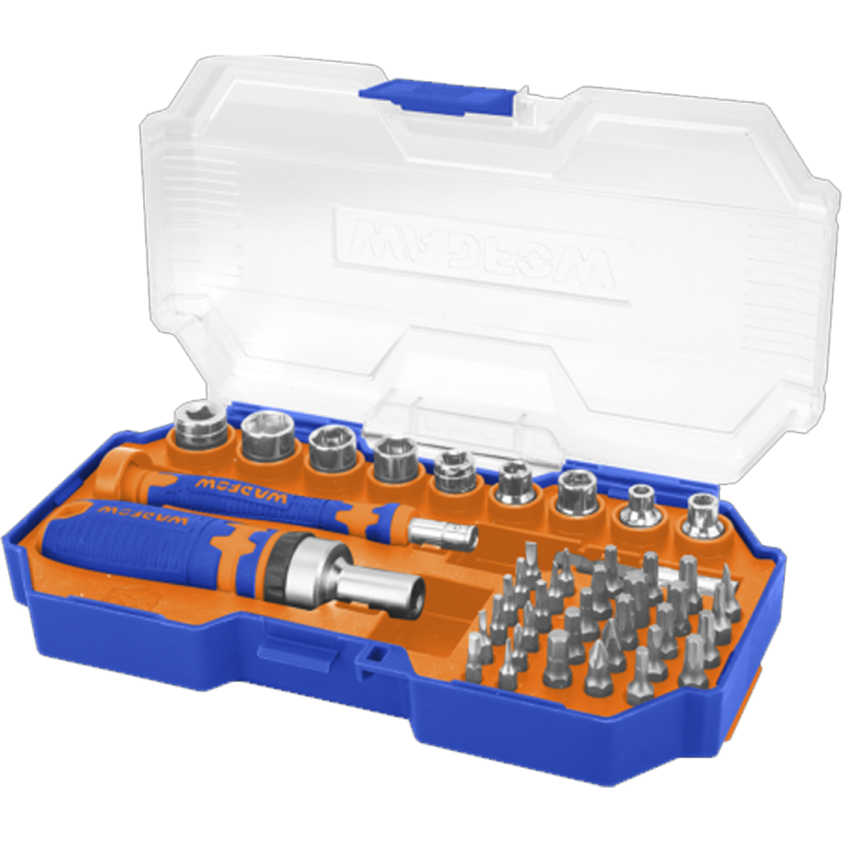 Wadfow WSS8B43 Screwdriver Bits Set 43Pcs | Wadfow by KHM Megatools Corp.