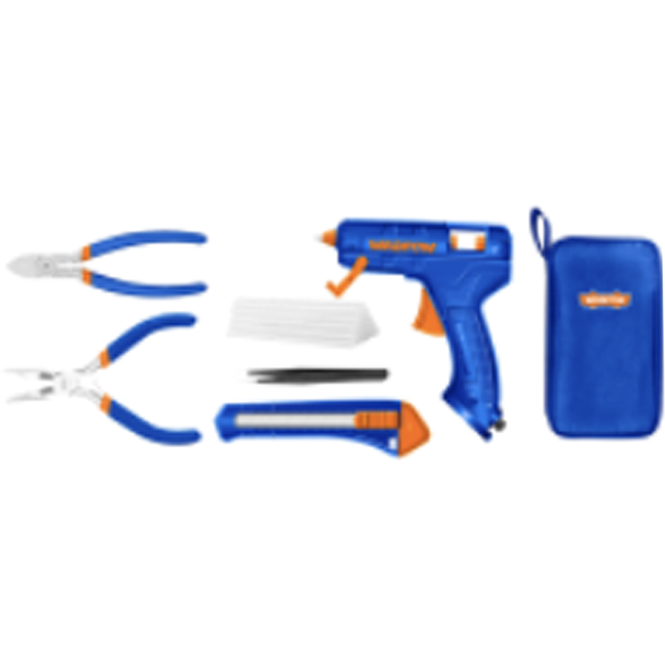 Wadfow WHS1M15 Glue Gun Tools 15Pcs Set | Wadfow by KHM Megatools Corp.